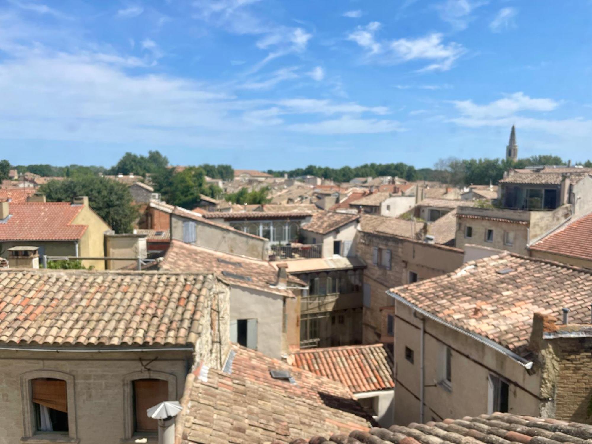 Le Toit D'Avignon - Intra-Muros - Terrasse Vue Palais Des Papes - Ideal Festival - Climatisation - Wifi Екстериор снимка